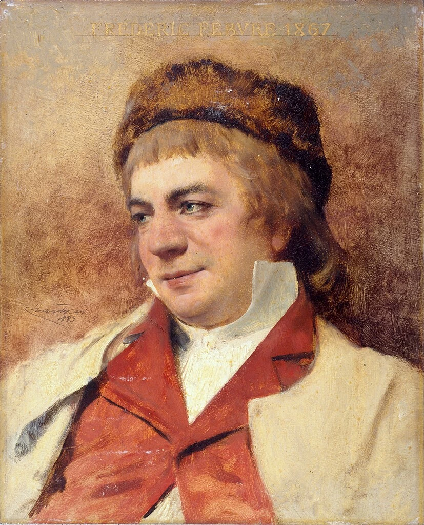 Ritratto di Frédéric Fèbvre, membro della Comédie - Française, Museo Carnavalet. Parigi